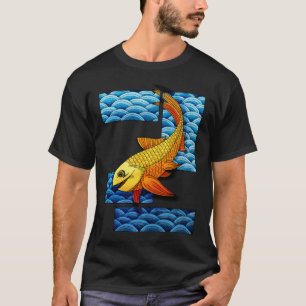Kleiner Roter Fisch T-Shirt
