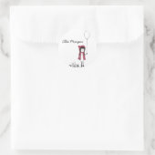 Kleiner Roter Hood Sticker (Tasche)