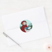 Kleiner Roter Hood Sticker (Umschlag)