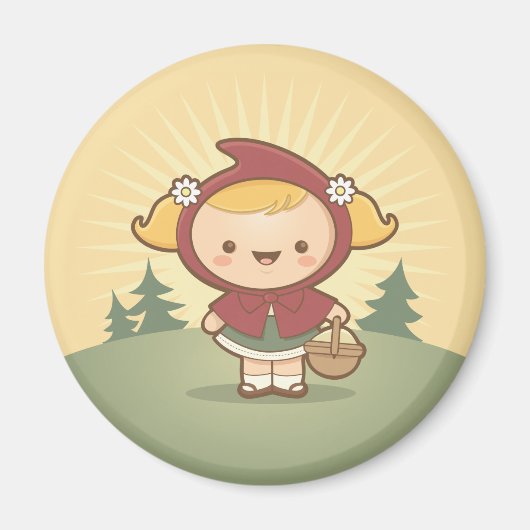 Kleiner roter Magnet (Vorne)