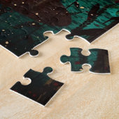Kleiner roter Märchenwolf Puzzle (Seite)