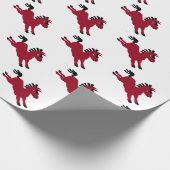 Kleiner Roter Pony-Galopp Geschenkpapier (Ecke)
