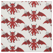 Kleiner roter Teufel Thunder_Cove Stoff (Muster)
