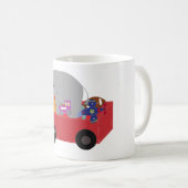 Kleiner Roter Wagen für Spielzeug Tasse (VorderseiteRechts)
