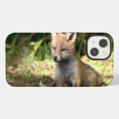 Kleiner Rotfuchs iPhone Hülle (Rückseite (Horizontal))