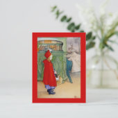 Kleiner Rotkäppchen 1913 Postkarte (Stehend Vorderseite)