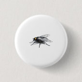 Kleiner Rundknopf Fly Buddy Button (Vorderseite)