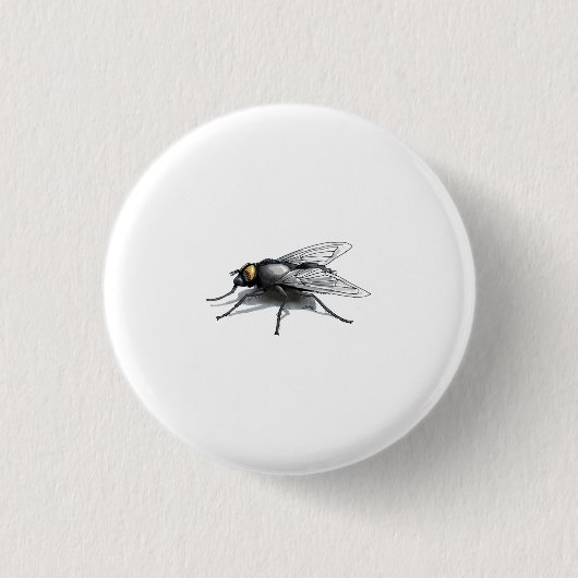 Kleiner Rundknopf Fly Buddy Button (Vorderseite)