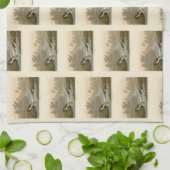 Kleiner Sandpiper von Audubons Vögeln in Amerika Geschirrtuch (Gefaltet)