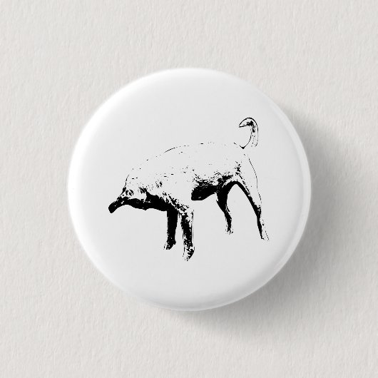 Kleiner, sanfter Karo Button (Vorderseite)