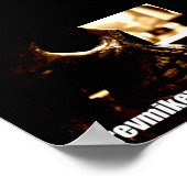 kleiner Schädel Poster (Ecke)