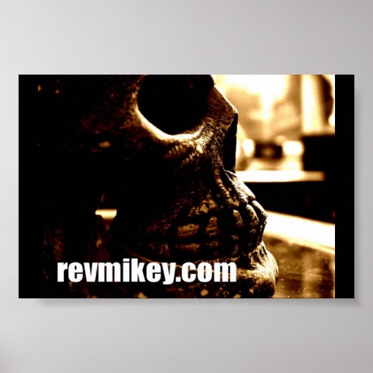 kleiner Schädel Poster (Vorne)