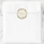 Kleiner Schatz Baby Shower Aufkleber (Tasche)