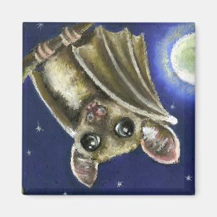 Kleiner schläfriger Schläger Magnet