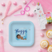 Kleiner Schlägerjunge Pappteller (Party)