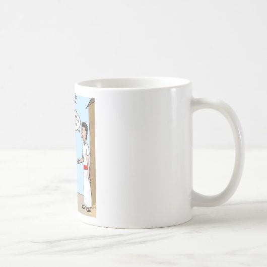 Kleiner Schlagzeuger-Junge Kaffeetasse (Rechts)