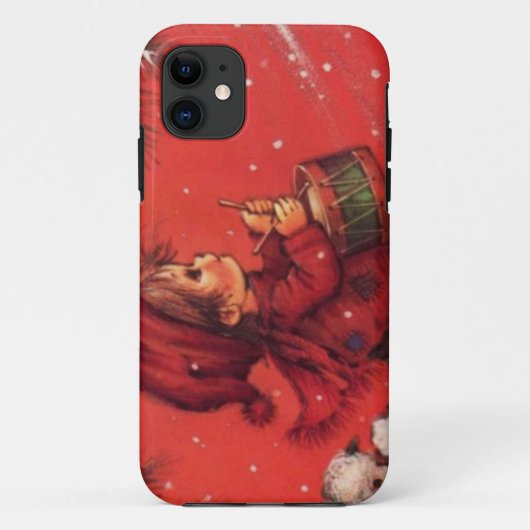 Kleiner Schlagzeugerjunge Case-Mate iPhone Hülle (Rückseite)