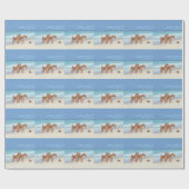 Kleiner Schlepper Geschenkpapier (Flach)