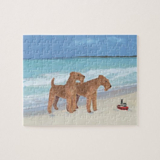Kleiner Schlepper Puzzle (Horizontal)