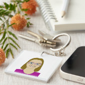 kleiner Schlüsselanhänger (Vorderseite rechts)