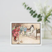 Kleiner Schneefall bei Warwick Goble Postkarte (Stehend Vorderseite)