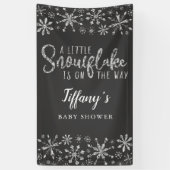 Kleiner Schneeflocken ist auf dem Weg zur Silver B Banner (Vertikal)