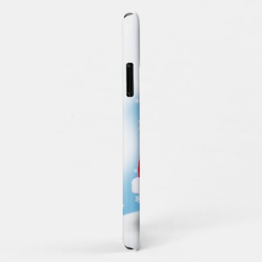 Kleiner Schneemann iPhone 4 Fall Case-Mate iPhone Hülle (Hinten/Rechts)