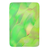 Kleiner Schnitzer in altem, lebhaftem Grün Badematte (Vorderseite Vertikal)