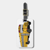 Kleiner Schulbus Gepäckanhänger (Vorderseite vertikal)