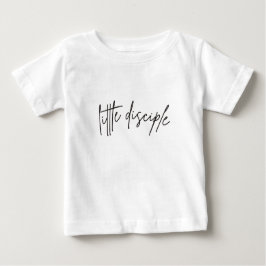 Kleiner Schüler Minimalistischer weißer Kleinkind- Baby T-shirt