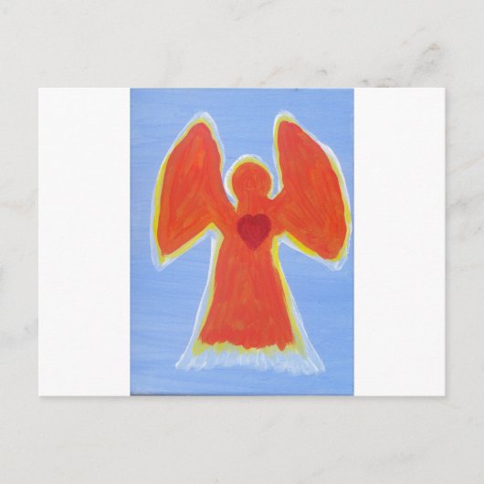 Kleiner Schutzengel Postkarte (Vorderseite)