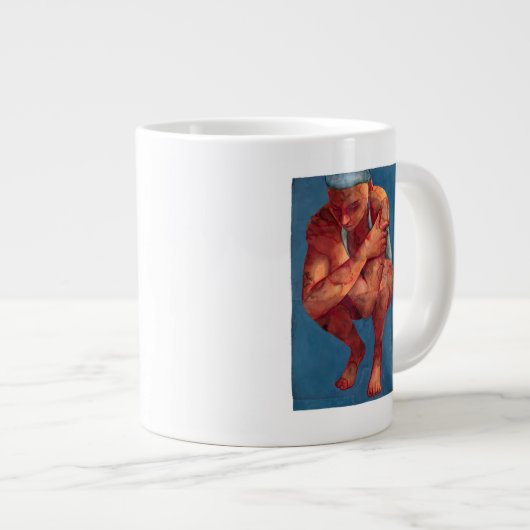 Kleiner Schwimmer 3 2011 Jumbo-Tasse (Vorderseite Rechts)