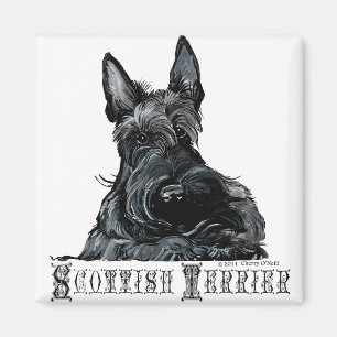 Kleiner Scottish Terrier Magnet