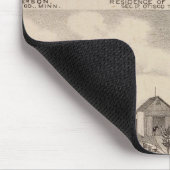 Kleiner See, Waseca, Minnesota Mousepad (Ecke)