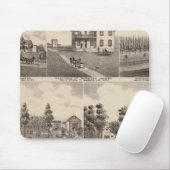 Kleiner See, Waseca, Minnesota Mousepad (Mit Mouse)