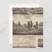 Kleiner See, Waseca, Minnesota Postkarte (Vorne/Hinten)