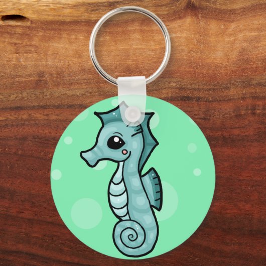 Kleiner Seepferd Schlüsselanhänger (Vorderseite)
