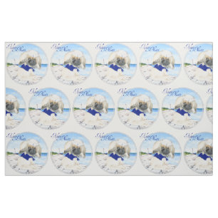 Kleiner Segler Pekingese Stoff