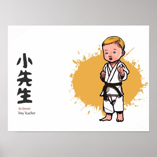 Kleiner Sensei Poster (Vorne)