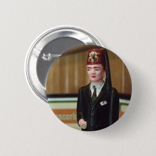 Kleiner Shriner Knopf Button (Vorne & Hinten)