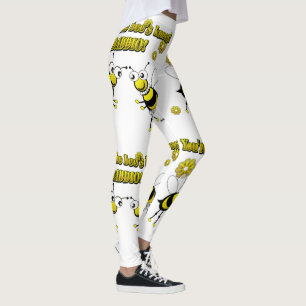 Kleiner sind Sie die Bienen Knees Daddio Tanzbiene Leggings