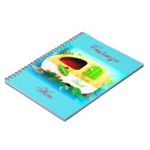 Kleiner Sinti und Romawohnwagen Casa Notizblock (Linke Seite)