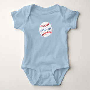 Kleiner Slugger Baseball Baby Bodysuit Strampler