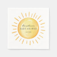 Kleiner Sonnenschein-Babydusche