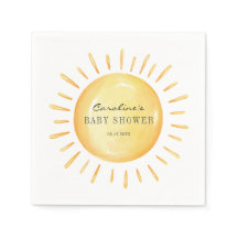 Kleiner Sonnenschein-Babydusche