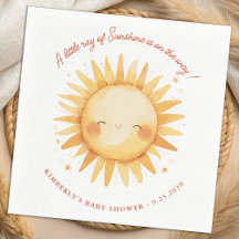 Kleiner Sonnenschein Boho Sonne Süße Babyparty