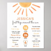 Kleiner Sonnenschein Erster Ausflug Poster (Vorne)