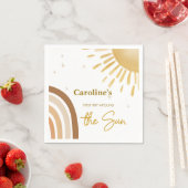 Kleiner Sonnenschein Erster Ausflug rund um die So Serviette (Beispiel)