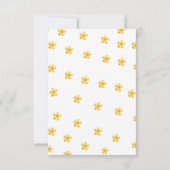 Kleiner Sonnenschein ist ein erster Sonnenhungstag (Rückseite)