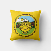 Kleiner Sonnenschein-Kreis Fräulein-Sunshine | Kissen (Vorderseite)